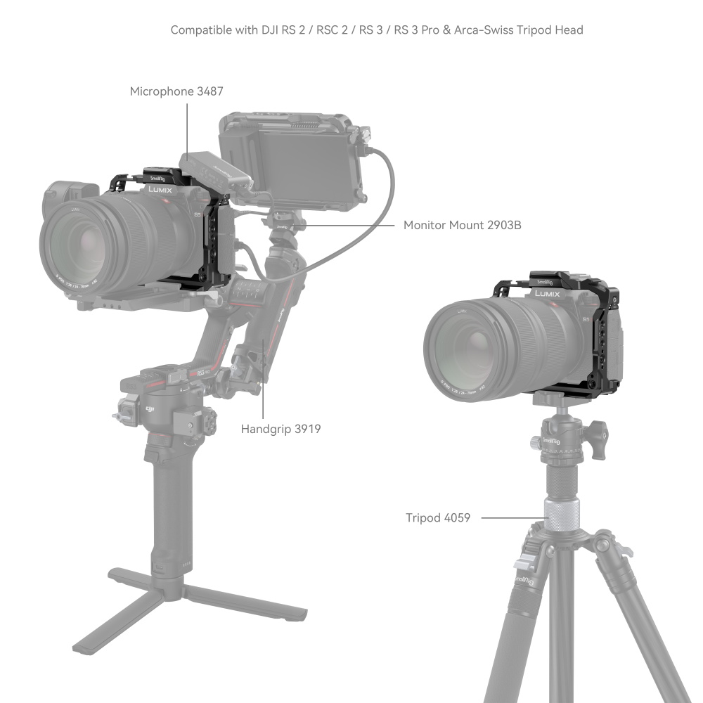 SmallRig Kavez za Panasonic LUMIX S5 II / S5 IIX 4022 - 5